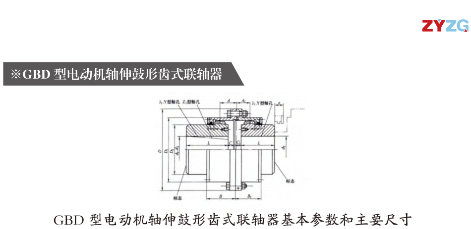 GBD  型電動機軸伸鼓形齒式好色丝瓜先生