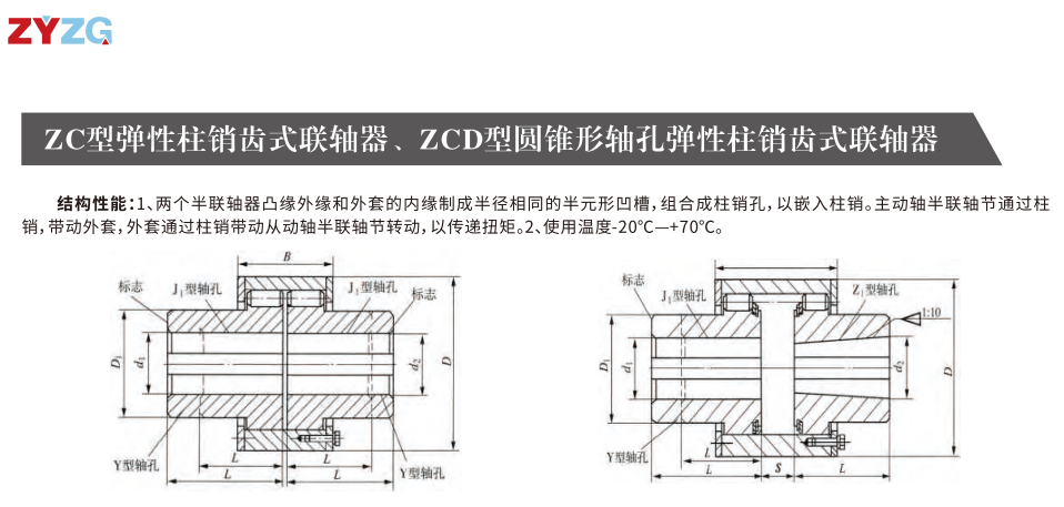 ZC型彈性柱銷齒式好色丝瓜先生